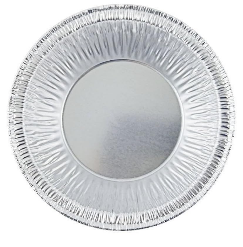 ProPac & Seal 3" Disposable Aluminum Foil Tart Pans Mini Silver Baking Pie Tins Pack of