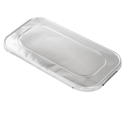 ProPac & Seal Disposable Aluminum Foil Lid Cover for Third 1/3 Size Aluminum Foil Steam Table Pan PACK OF