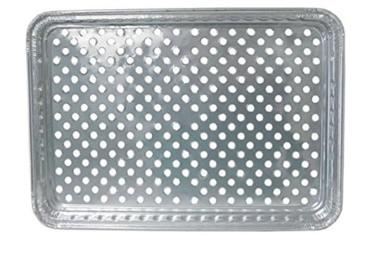 ProPac & Seal 16" x 11" Aluminum Foil BBQ Gourmet Grill Topper Pan (Pack of 25)