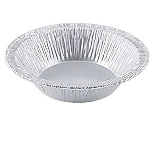ProPac & Seal 3" Disposable Aluminum Foil Tart Pans Mini Silver Baking Pie Tins Pack of