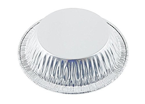 D&W Fine Pack Wilkinson B10 4 1/4" Aluminum Foil Tart Pan Disposable Baking Mini-Pie Plate Tin (pack of 200)