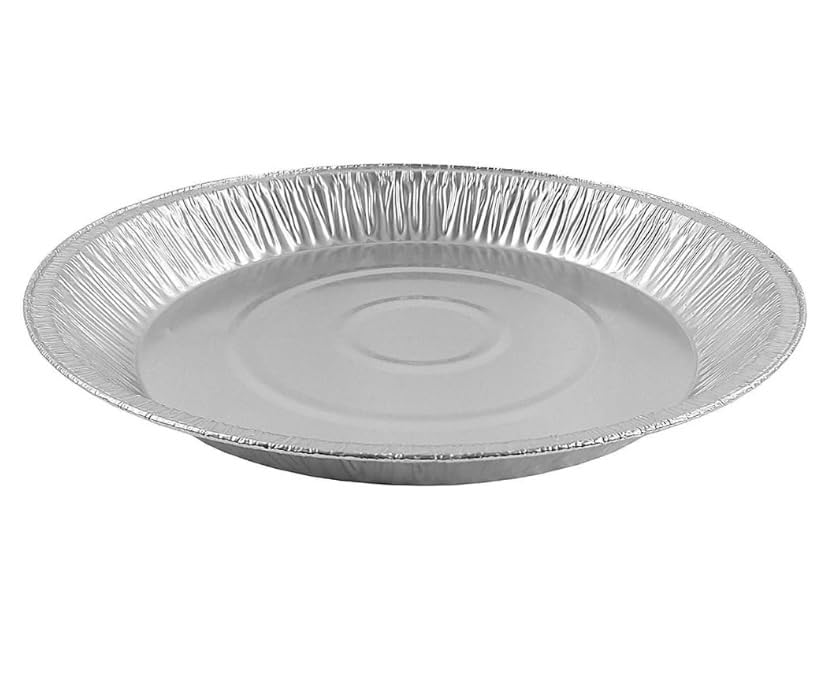 ProPac & Seal 12" Aluminum Foil Pie Pan Extra-Deep Disposable Tin Plates PACK OF